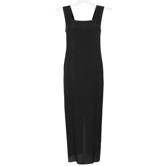 Reformation Vea Maxi Dress Palo Black Size US 10 Minimalist - Picture 1 of 11
